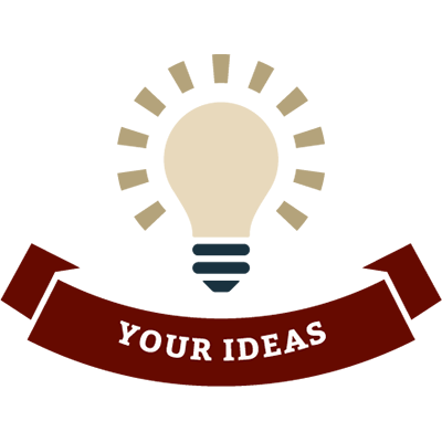 Your Ideas Lightbulb Icon